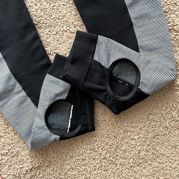 Paco Rabanne Black Bodyline Stirrup Leggings - Picture 7 of 9